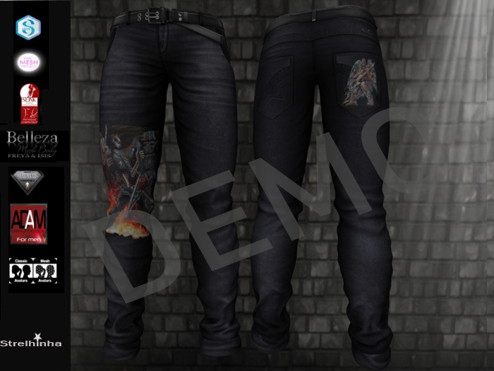 PANTS JEANS MAN ROCK 1  DEMO