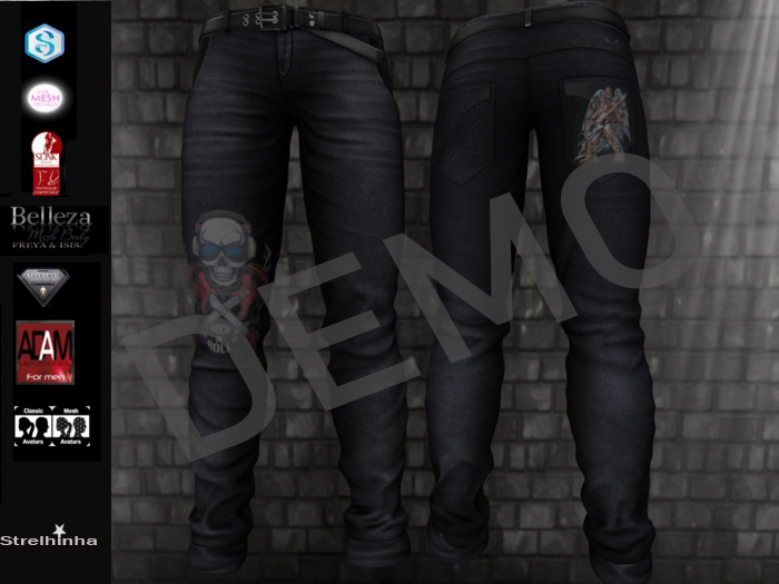 PANTS JEANS MAN ROCK 2  DEMO