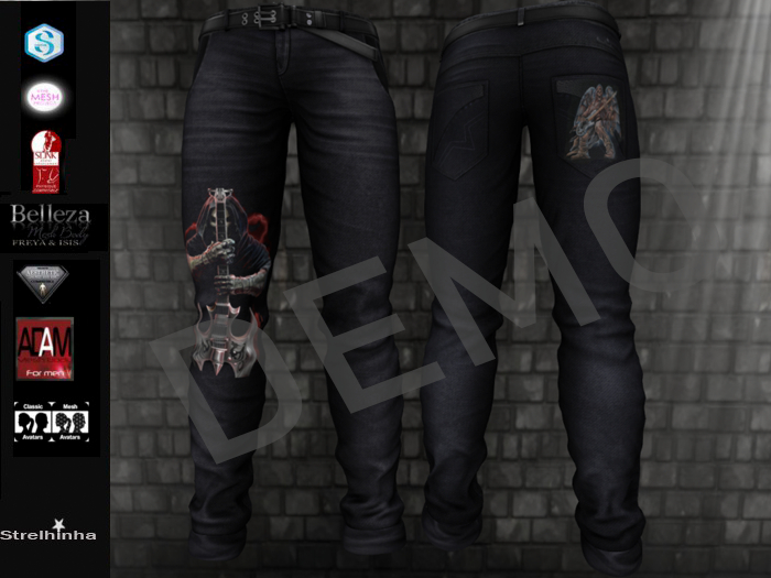 PANTS JEANS MAN ROCK 3 DEMO