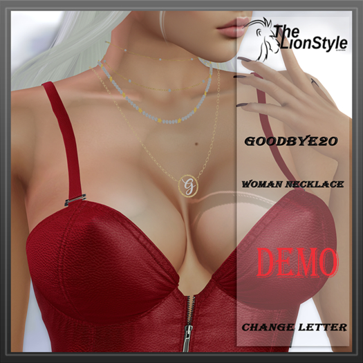[Lion Style]"Goodbye20" Woman Necklace demo 