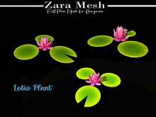 Zara Mesh - Plants - Lotus - FULL PERM MESH