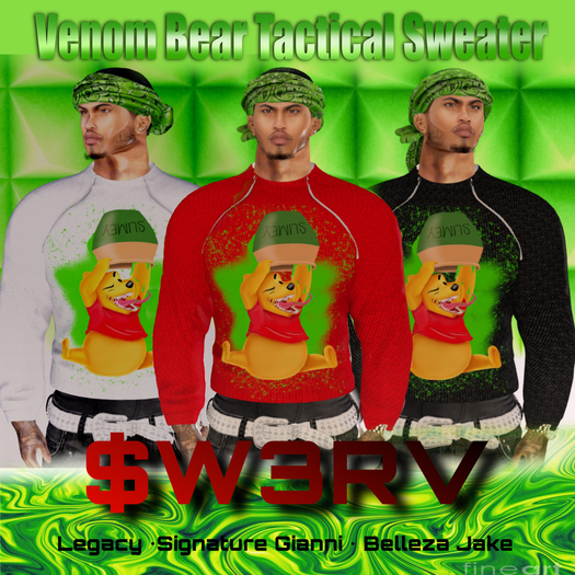 Venom Bear Tactical Sweater FATPACK