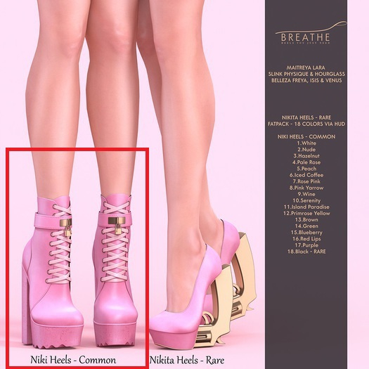 [BREATHE]-Niki Heels-Island Paradise-M.LARA