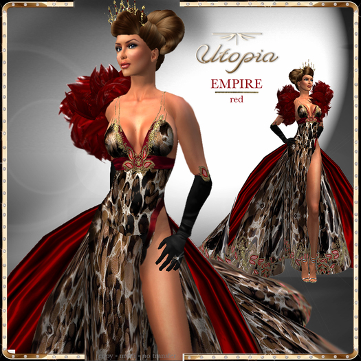 Utopia Empire red  - Appliers Included!