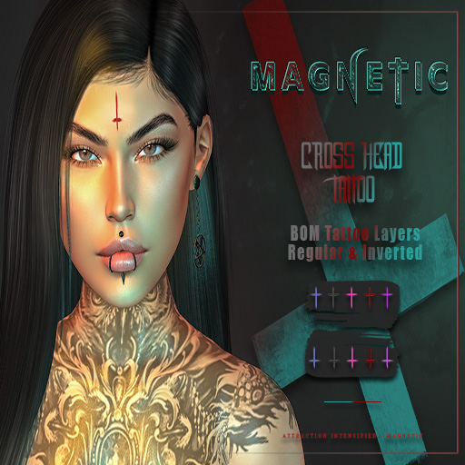 Magnetic - Cross Head Tattoo(ADD ME)