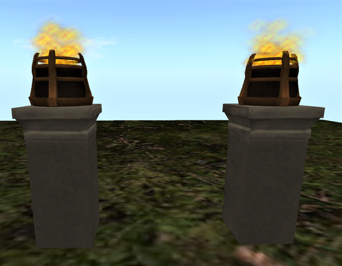Fire Brazier pillar