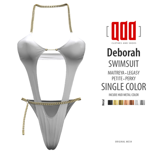 [ADD] Deborah Swimsuit - WhiteC