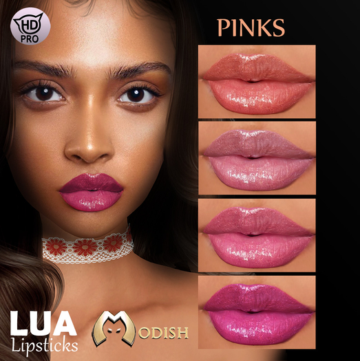::Modish:: Lua [Pinks] Catwa Lipstick Set