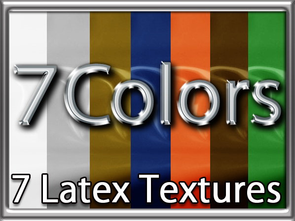 Zoy Texture [ Shine Latex 03 ] 7 Colors