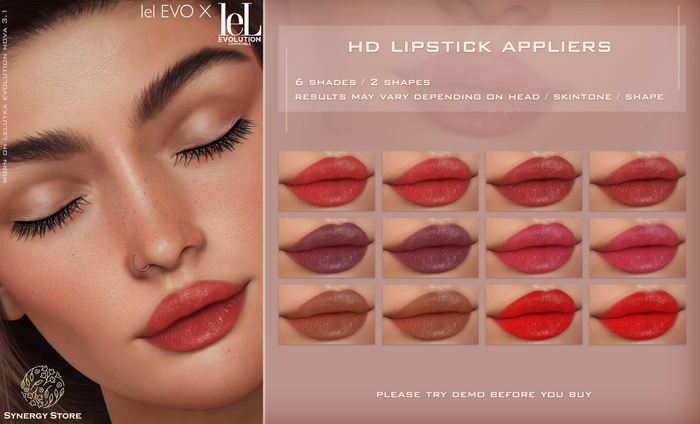 [SYN] Synergy HD Lipstick Patras LELUTKA EVO/EVO X