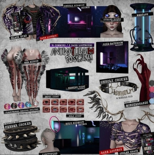 ANTINATURAL[+] Post-Human / Mer Within / WHITE / MAITREYA