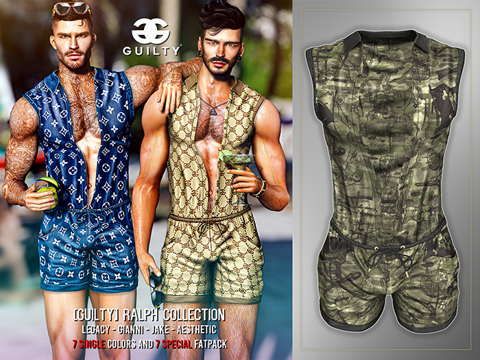 GUILTY 056 Ralph JumpSuit Camo
