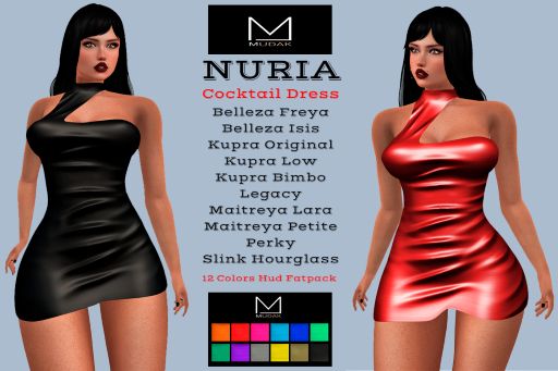 MUDAK - NURIA DRESS FATPACK