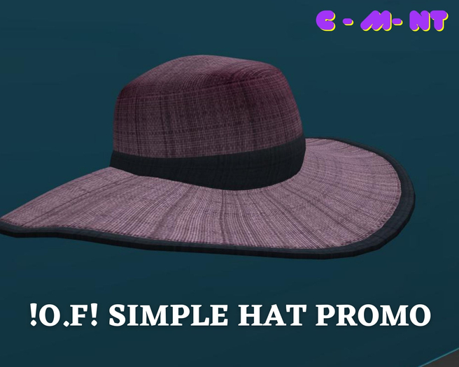 !O.F! simple hat promo