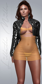 LM CHILLED - Neutrals Silk - Puffer Jacket & Top for Kupra Maitreya Legacy Petite Freya Hourglass