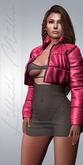 LM CHILLED - Neons Leather - Puffer Jacket & Top for Kupra Maitreya Legacy Petite Freya Hourglass
