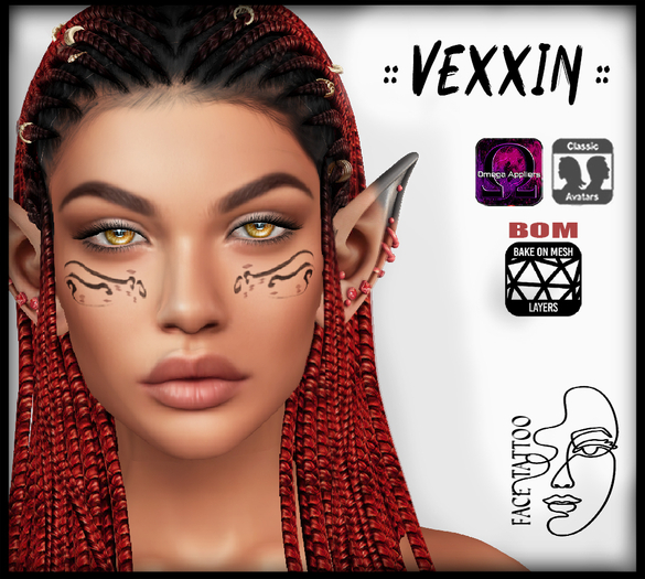 Face Tattoo :: VeXin :: 
