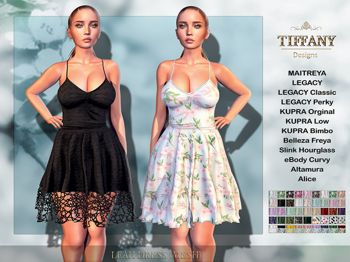 ::TD:: Leah Dress {Mesh}