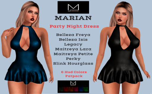 MUDAK - MARIAN DRESS FATPACK