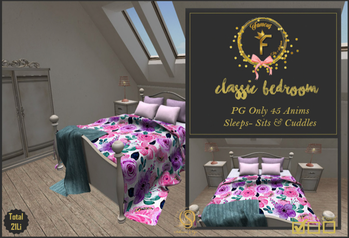 Famous_Classic Bedroom (ADD ME FOR UNPACK)