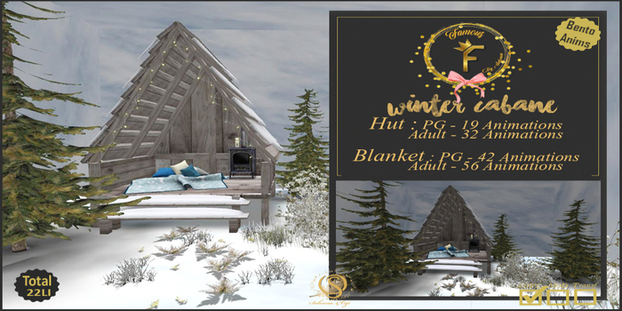 Famous_Winter Cabane PG (ADD ME FOR UNPACK)