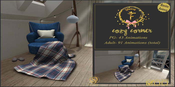 Famous_Cozy Corner PG (ADD ME FOR UNPACK)