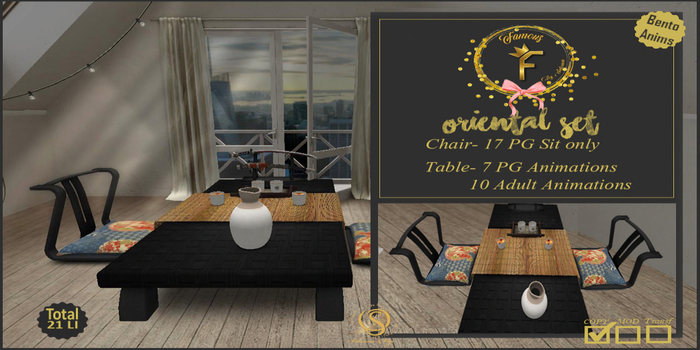 Famous_Oriental Set PG (ADD ME FOR UNPACK)
