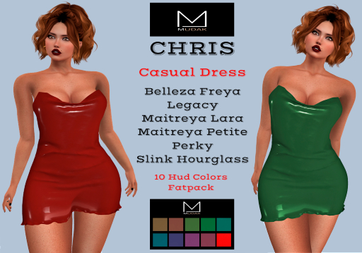 MUDAK - CHRIS DRESS FATPACK