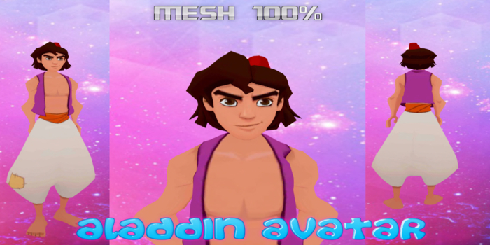 ALADDIN AVATAR MESH COMPLETE