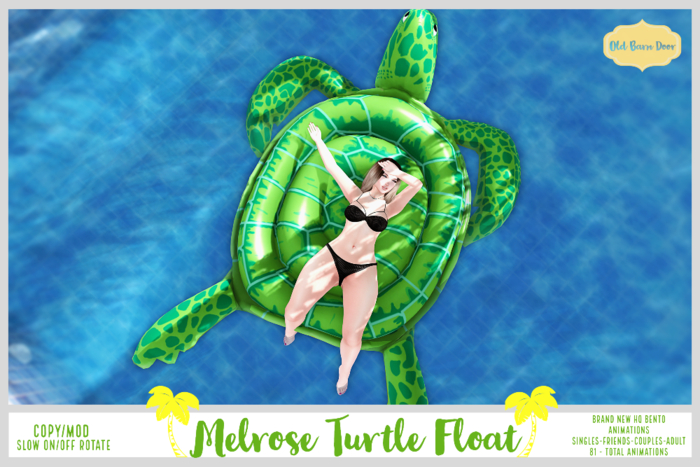 {OBD} Melrose Turtle Float [A] 