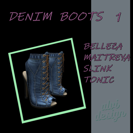 DENIM BOOTS 1*  [add me]