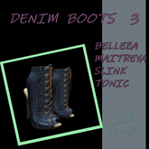 DENIM BOOTS  3*  [add me]