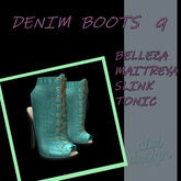 DENIM BOOTS  9*  [add me]