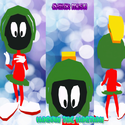 MARVIN AVATAR MESH COMPLETE