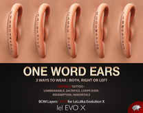 Mad' - OneWord Ears [LeL Evo X]