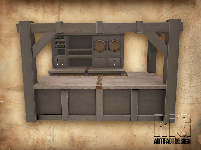 Tavern Bar & Shelves by RiG!