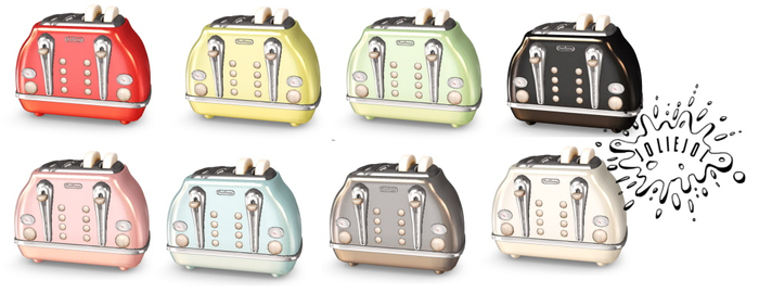 dust bunny . toaster . color change