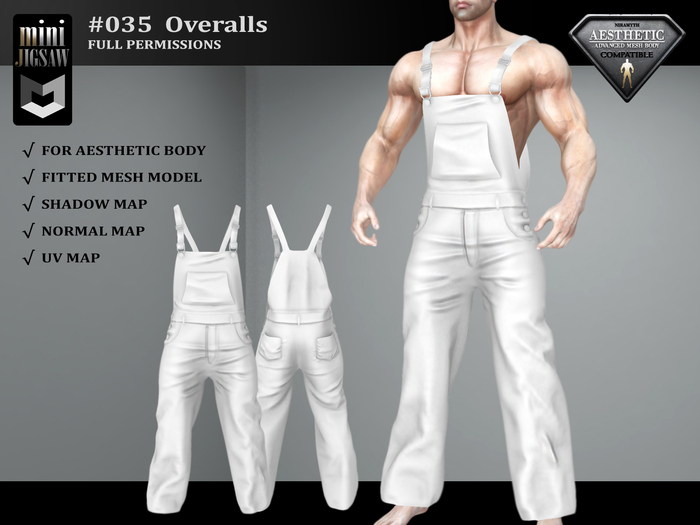 [ mJ ] #035 Full-Perm Overalls
