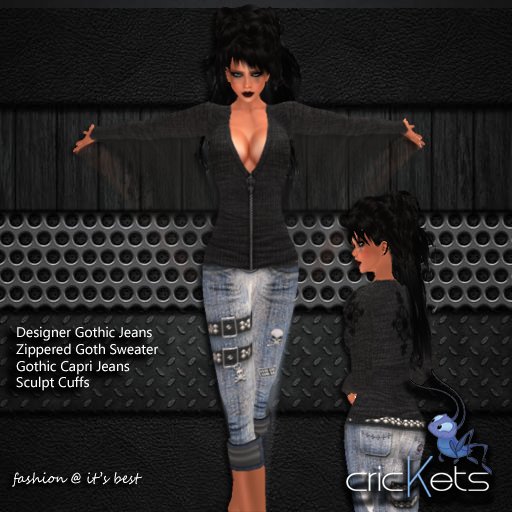 Crickets "Gothic Soulless" Outfit