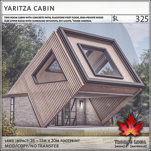 Trompe Loeil - Yaritza Cabin [mesh]