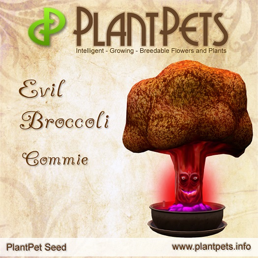 PlantPet Seed [Evil Broccoli *Commie*] common