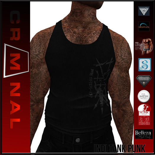 CRIMINAL - INDI TANK PUNK - ADD ME