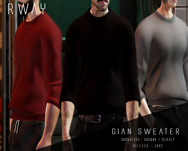 RWAY - Gian Sweater  Fatpack