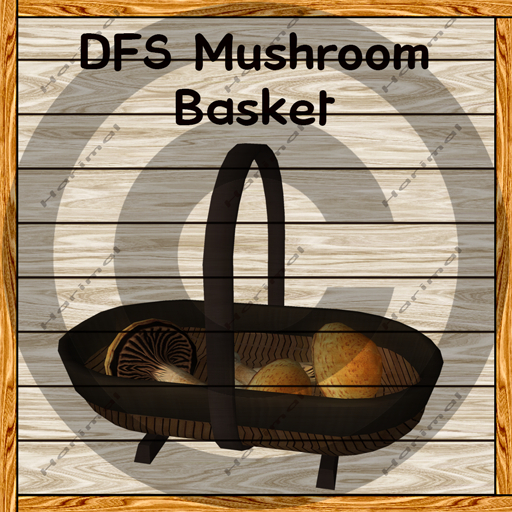DFS Mushroom Basket TEXTURE