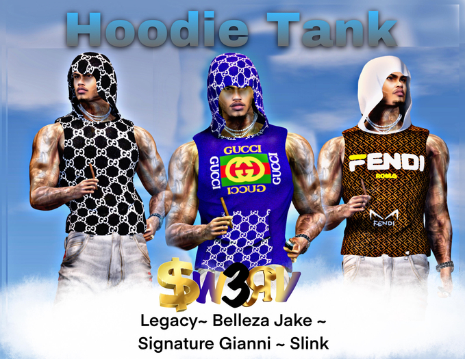 $RV - Hoodie Tank Top FATPACK