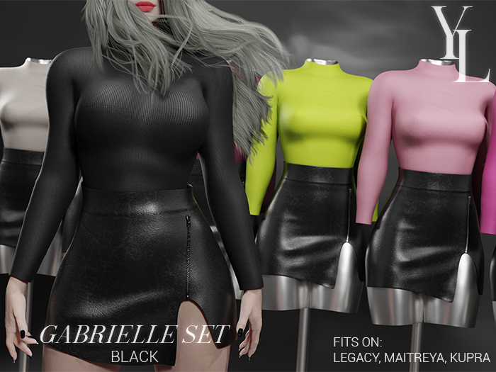 Yald Gabrielle Set Black