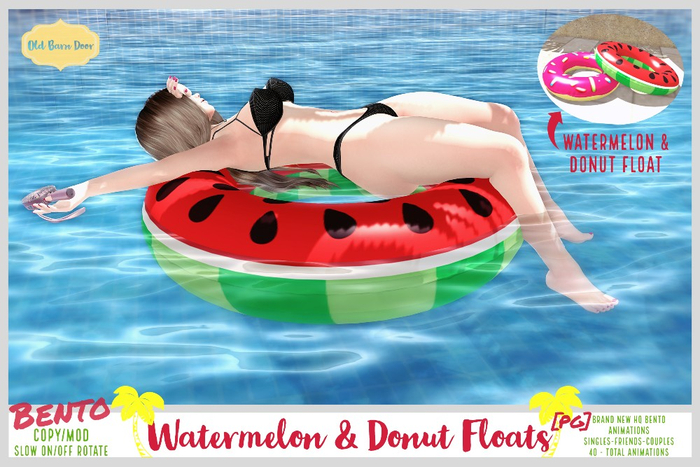 {OBD} Melrose Watermelon & Donut Float [PG] 