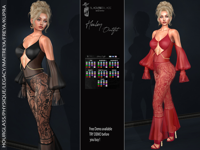 HENLEY OUTFIT BY BL