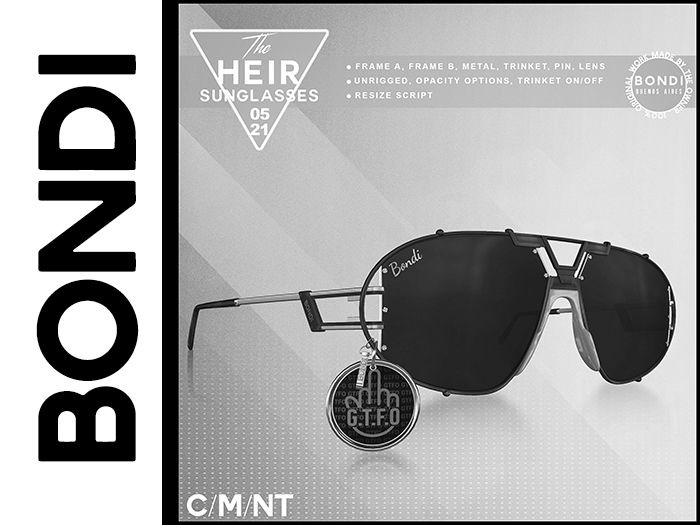 BONDI . The Heir Sunglasses . Demo
