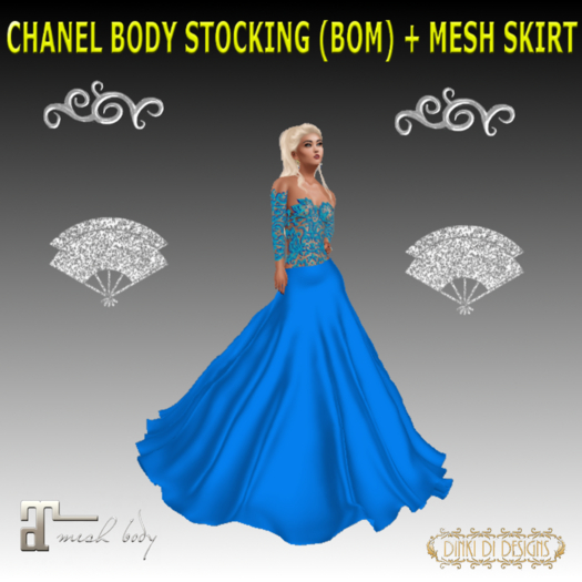 CHANEL MAITREYA LIGHT BLUE